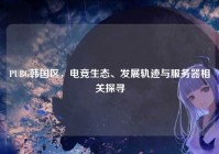 PUBG韩国区，电竞生态、发展轨迹与服务器相关探寻