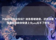 PUBG好友拉没反应？别急着砸键盘，这份深度排查指南助你快速上分pubg拉不了好友