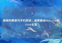 诸神的黄昏与不朽传说，深度解读Olofmeister的CS:GO主页