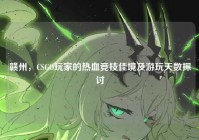 赣州，CSGO玩家的热血竞技佳境及游玩天数探讨