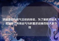 逆战血泪与欧气交织的传说，为了那把烈焰犬，我倾尽了所有运气与积蓄逆战抽烈焰犬多少钱