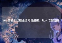 DNF圣骑士女职业全方位解析：从入门到精通