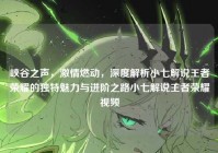 峡谷之声，激情燃动，深度解析小七解说王者荣耀的独特魅力与进阶之路小七解说王者荣耀视频
