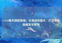 CS:GO屠夫搭配指南，化身战场屠夫，打造极致血腥美学库存