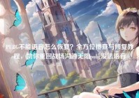 PUBG不能语音怎么恢复？全方位排查与修复教程，助你重回战场沟通无阻pubg没法语音