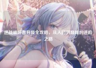 逆战破坏者升级全攻略，从入门到巅峰的进阶之路