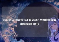CS:GO进入白屏/显示正在启动？全维度排查指南助你回归竞技