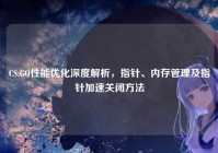 CS:GO性能优化深度解析，指针、内存管理及指针加速关闭方法