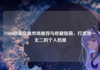 CSGO勋章交易市场推荐与收藏指南，打造独一无二的个人档案