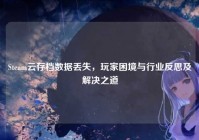 Steam云存档数据丢失，玩家困境与行业反思及解决之道