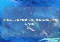 探寻非Steam数字游戏世界，那些被忽略的热爱与冷知识