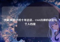 沙漠2阴影下的十年远征，CSGO冷神的征途与个人档案