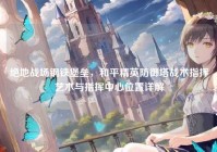 绝地战场钢铁堡垒，和平精英防御塔战术指挥艺术与指挥中心位置详解