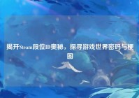 揭开Steam段位ID奥秘，探寻游戏世界密码与梗图