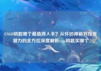 CSGO钥匙哪个最值得入手？从怀旧神箱到投资潜力的全方位深度解析csgo钥匙买哪个