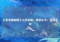 王者荣耀扁鹊上分全指南，毒医在手，团战无敌