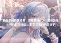 狙击手的自我修养，深度解析CSGO中那些决定生死的打狙习惯csgo打狙厉害的职业选手