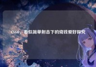 CSGO，看似简单射击下的烧钱爱好探究