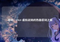 够钟，CSGO 虚拟战场的热血歌词之旅