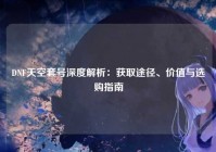DNF天空套号深度解析：获取途径、价值与选购指南
