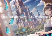 筹备LOL直播的三百六十五天，把热爱酿成日常