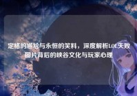 定格的尴尬与永恒的笑料，深度解析LOL失败图片背后的峡谷文化与玩家心理