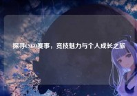 探寻CSGO赛事，竞技魅力与个人成长之旅