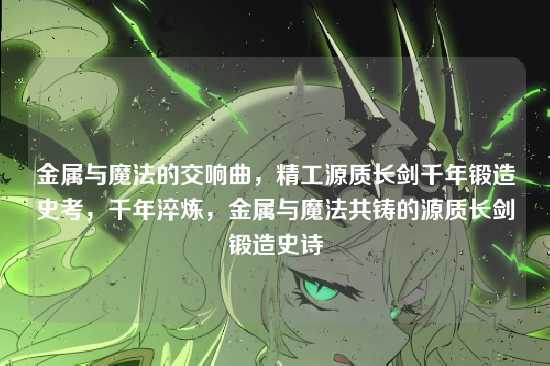 金属与魔法的交响曲,精工源质长剑千年锻造史考,千年淬炼,金属与魔法共铸的源质长剑锻造史诗