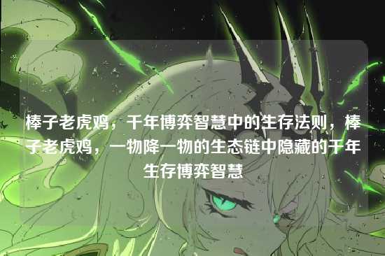 棒子老虎鸡,千年博弈智慧中的生存法则,棒子老虎鸡,一物降一物的生态链中隐藏的千年生存博弈智慧