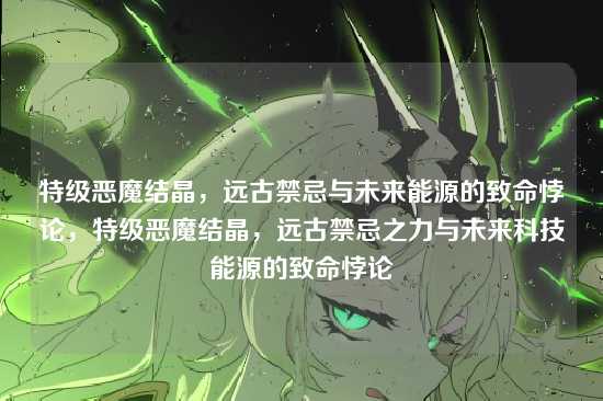 特级恶魔结晶,远古禁忌与未来能源的致命悖论,特级恶魔结晶,远古禁忌之力与未来科技能源的致命悖论