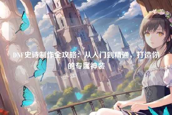 DNF史诗制作全攻略:从入门到精通,打造你的专属神装