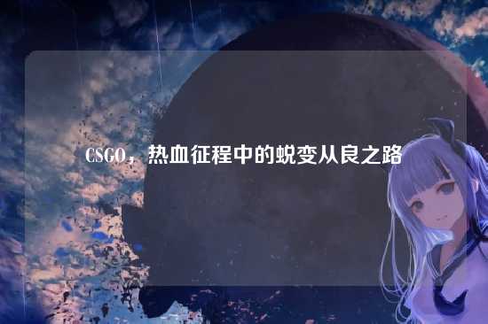 CSGO,热血征程中的蜕变从良之路