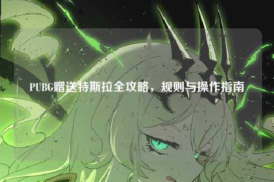 PUBG赠送特斯拉全攻略,规则与操作指南