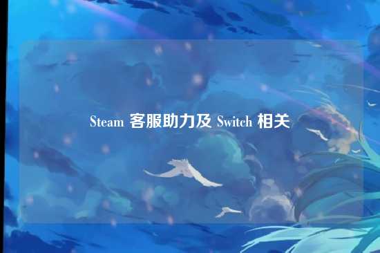 Steam 客服助力及 Switch 相关