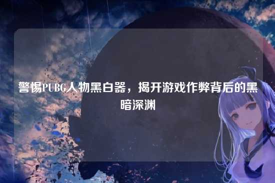警惕PUBG人物黑白器,揭开游戏作弊背后的黑暗深渊