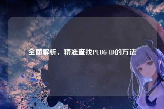 全面解析,精准查找PUBG ID的方法