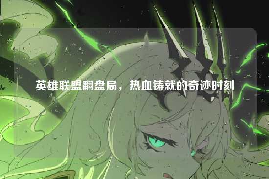 英雄联盟翻盘局,热血铸就的奇迹时刻
