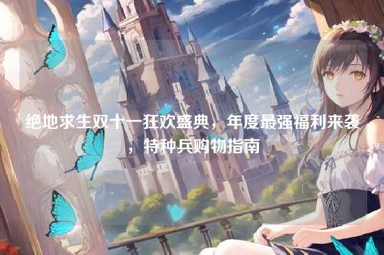 绝地求生双十一狂欢盛典,年度最强福利来袭,特种兵购物指南