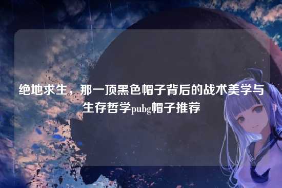 绝地求生,那一顶黑色帽子背后的战术美学与生存哲学pubg帽子推荐