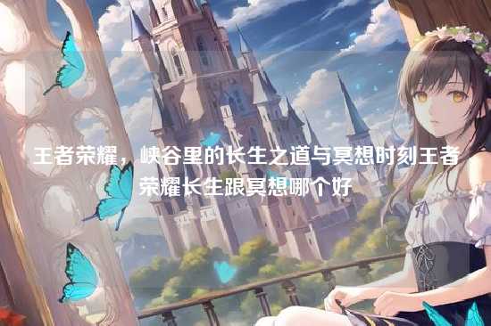王者荣耀，峡谷里的长生之道与冥想时刻王者荣耀长生跟冥想哪个好