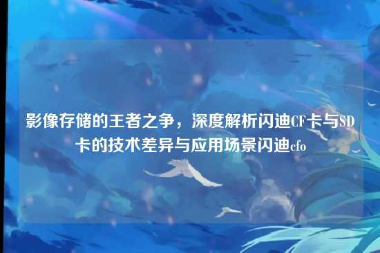影像存储的王者之争,深度解析闪迪CF卡与SD卡的技术差异与应用场景闪迪cfo