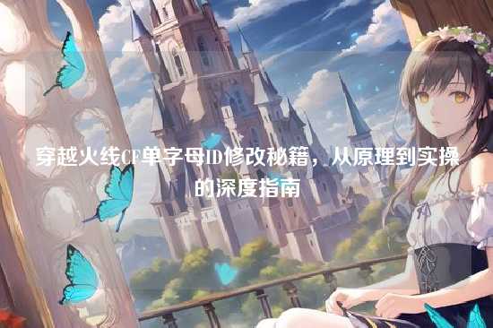 穿越火线CF单字母ID修改秘籍,从原理到实操的深度指南