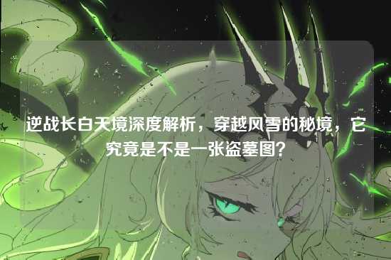 逆战长白天境深度解析,穿越风雪的秘境,它究竟是不是一张盗墓图?