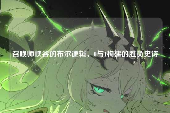 召唤师峡谷的布尔逻辑,0与1构建的胜负史诗