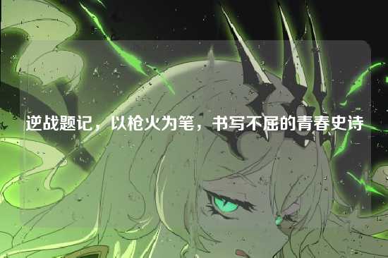 逆战题记，以枪火为笔，书写不屈的青春史诗