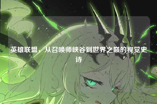 英雄联盟,从召唤师峡谷到世界之巅的视觉史诗