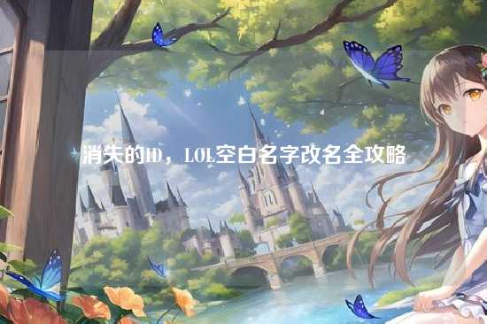 消失的ID，LOL空白名字改名全攻略