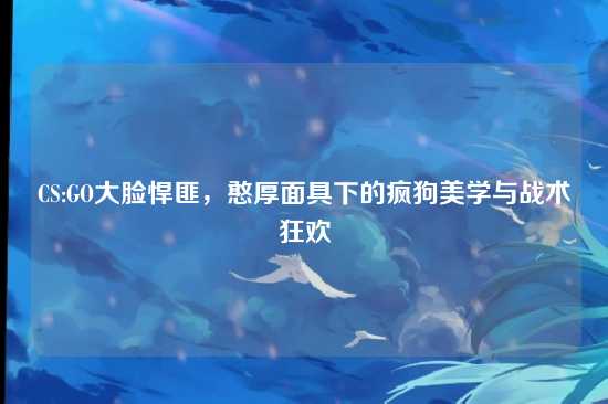 CS:GO大脸悍匪,憨厚面具下的疯狗美学与战术狂欢