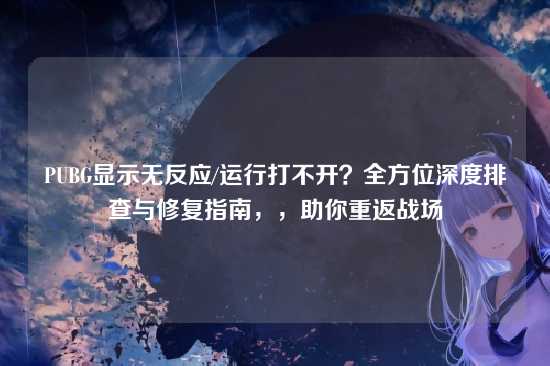PUBG显示无反应/运行打不开?全方位深度排查与修复指南,,助你重返战场