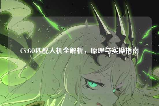 CS:GO匹配人机全解析,原理与实操指南